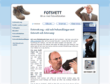 Tablet Screenshot of fotsvett.org